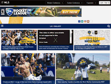 Tablet Screenshot of lagalaxy.com